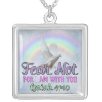 large, sterling, silver, plated, necklace, heart, faith, jesus, birthday, wedding, Necklace with custom graphic design