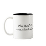 Large two color coffee cup coffee mugs