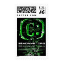 Large Vertical Postage Stamp