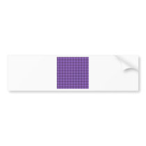 Large Weave - Amethyst Bumper Sticker