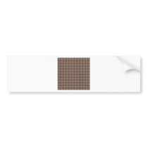 Large Weave - Beaver Bumper Sticker