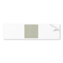 Large Weave - Beige Bumper Sticker