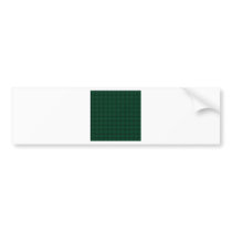 Large Weave - British Racing Green Bumper Stickers