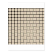 Large Weave - Champaigne Post Card