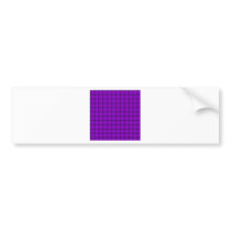 Large Weave - Dark Violet Bumper Sticker