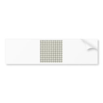 Large Weave - Ivory Bumper Stickers