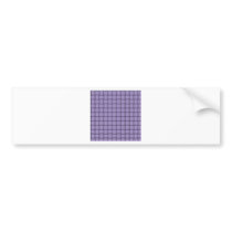 Large Weave - Light Pastel Purple Bumper Stickers