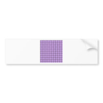 Large Weave - Mauve Bumper Sticker