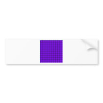 Large Weave - Violet Bumper Sticker