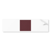 Large Weave - Wine Bumper Stickers