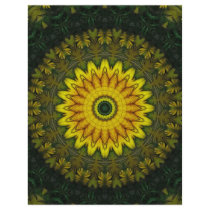Large Yellow Wildflower Kaleidoscope Art 5 letterhead
