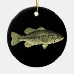 Largemouth Bass Christmas Ornaments