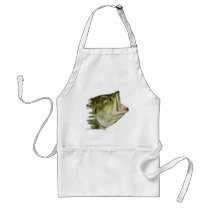 LargeMouth Bass from FishHeads Collection Apron