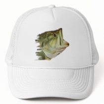 LargeMouth Bass from FishHeads Collection hats