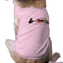 Larger Dog Muscle Tee - Color Logo pet clothing by BoneCancerDogs Larger Dog Muscle Tee - Color Logo pet clothing