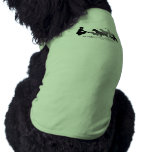 Larger Dog Muscle Tee - Grey Logo Dog T-shirt