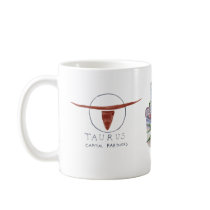 Larkin Building With Taur Cap logo mugs