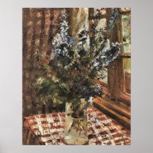 Larkspur by Lovis Corinth Print