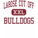 Larose eliminou - buldogues - o meio - eliminado t - shirts