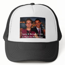 Larry & Barack A Night to Remember hats by Meximilians Larry & Barack A Night to Remember hats