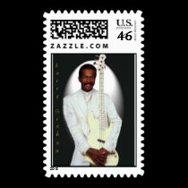 Larry Graham Stamp 2 stamps