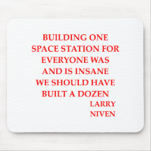 larry niven quote mousepad
