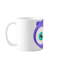 Larry the Purple Owl (Original) Coffee Mug