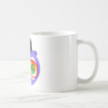 Larry the Purple Owl (Shades Version) Coffee Mugs