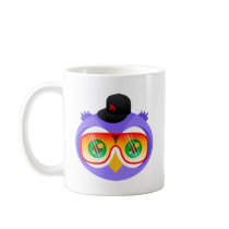 Larry the Purple Owl (Shades Version) Mug