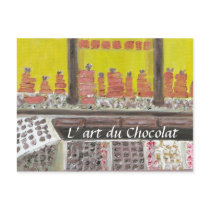 L'art du Chocolat postcards