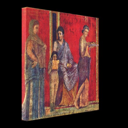 Lart pompier - Ritual of the bride mysteries Gallery Wrap Canvas
