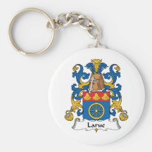 Larue Family Crest Key Chain