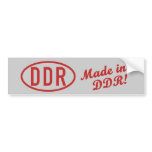 Larva in GDR Bumper Stickers