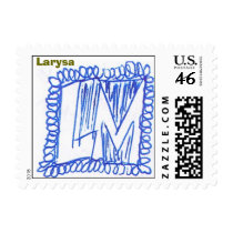 Larysa postage by megcolombo Larysa postage