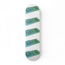 Las as La Lanthanum and S Sulfur Custom Skate Board