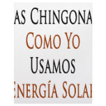 Las Chingonas Como Yo Usamos Energia Solar Letterhead