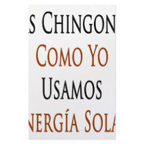 Las Chingonas Como Yo Usamos Energia Solar stationery
