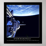 Las hojas del satélite de STARSHINE Posters