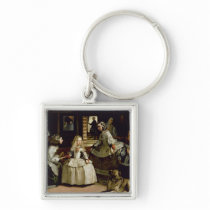 Las Meninas detail of the lower half depicting Key Chain