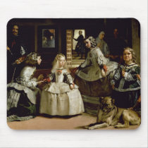 Las Meninas detail of the lower half depicting Mousepads
