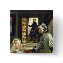 Las Meninas or The Family of Philip IV, c.1656 2 Button