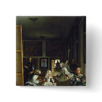 Las Meninas or The Family of Philip IV, c.1656 2 Buttons