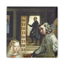 Las Meninas or The Family of Philip IV, c.1656 2 Fridge Magnet