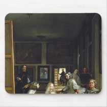 Las Meninas or The Family of Philip IV, c.1656 2 Mouse Pads