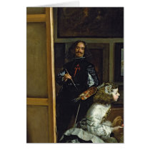 Las Meninas or The Family of Philip IV, c.1656 Cards