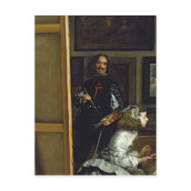 Las Meninas or The Family of Philip IV, c.1656 Postcard