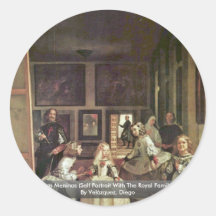 Las Meninas (Self Portrait With The Royal Family) Stickers
