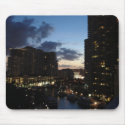 Las Olas River Sunset mousepads