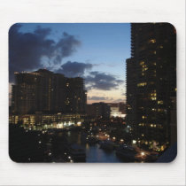 Las Olas River Sunset mousepads by corporatedave Las Olas River Sunset mousepads