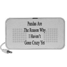 Las pandas son la razón por la que no he ido loco  mini altavoces